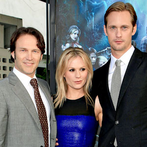 Stephen Moyer, Anna Paquin, Alexander Skarsgard Stephen Moyer, Anna Paquin, Alexander Skarsgard